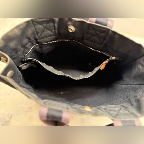 SOLD HERMES Vintage Unisex Y2K 100% Cotton Canvas Fourre Tout PM (Mini Tote) - Picture 15 of 16